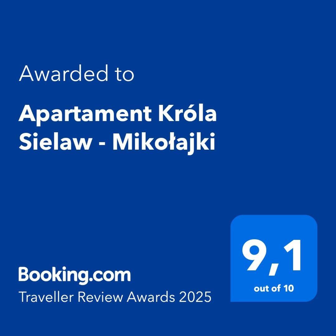 Apartament Króla Sielaw Mikołajki Exterior foto